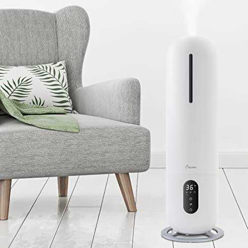 Crane 2 Gal. Tower Ultrasonic Cool Mist Humidifier with Remote