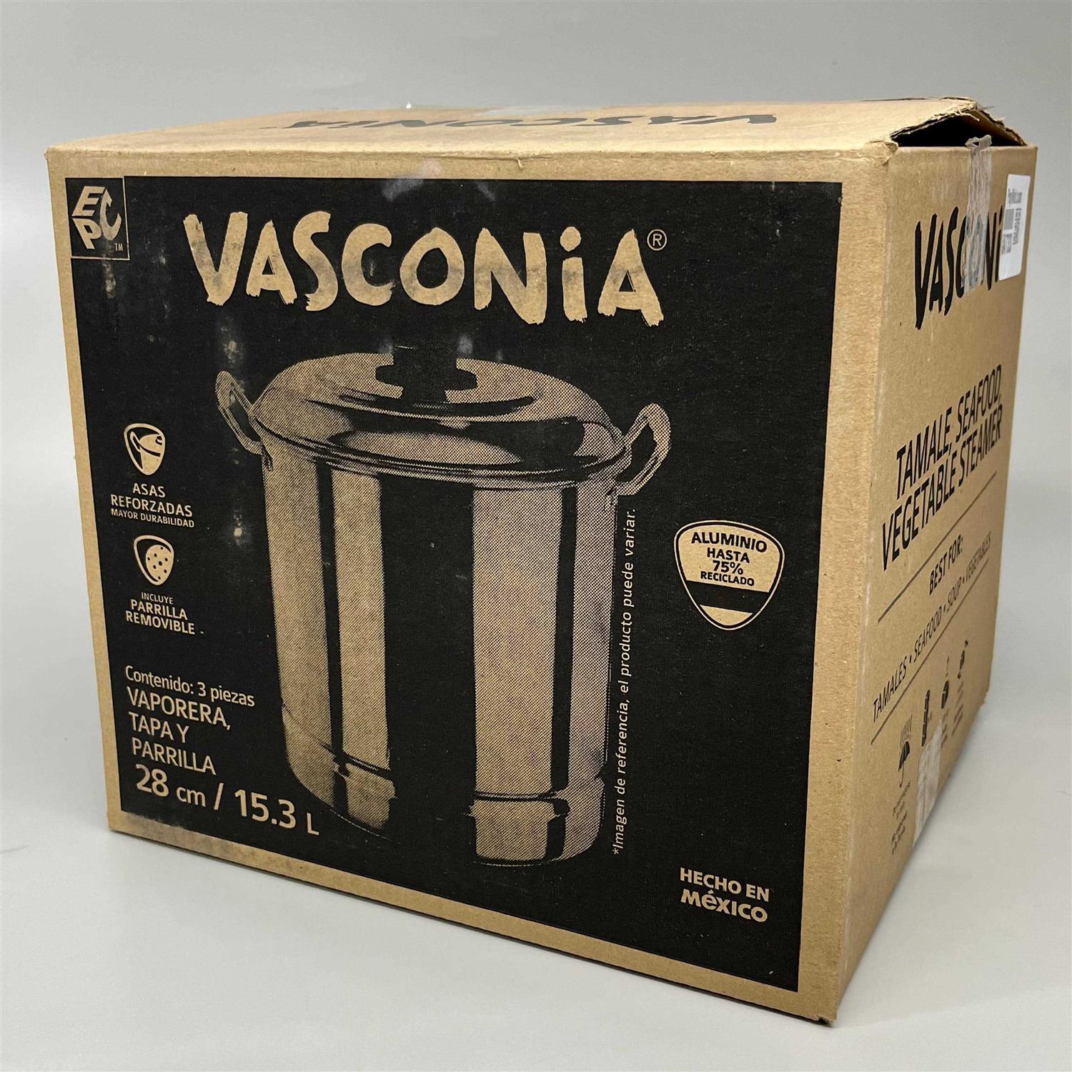 Steamer with Aluminum Lid Vasconia