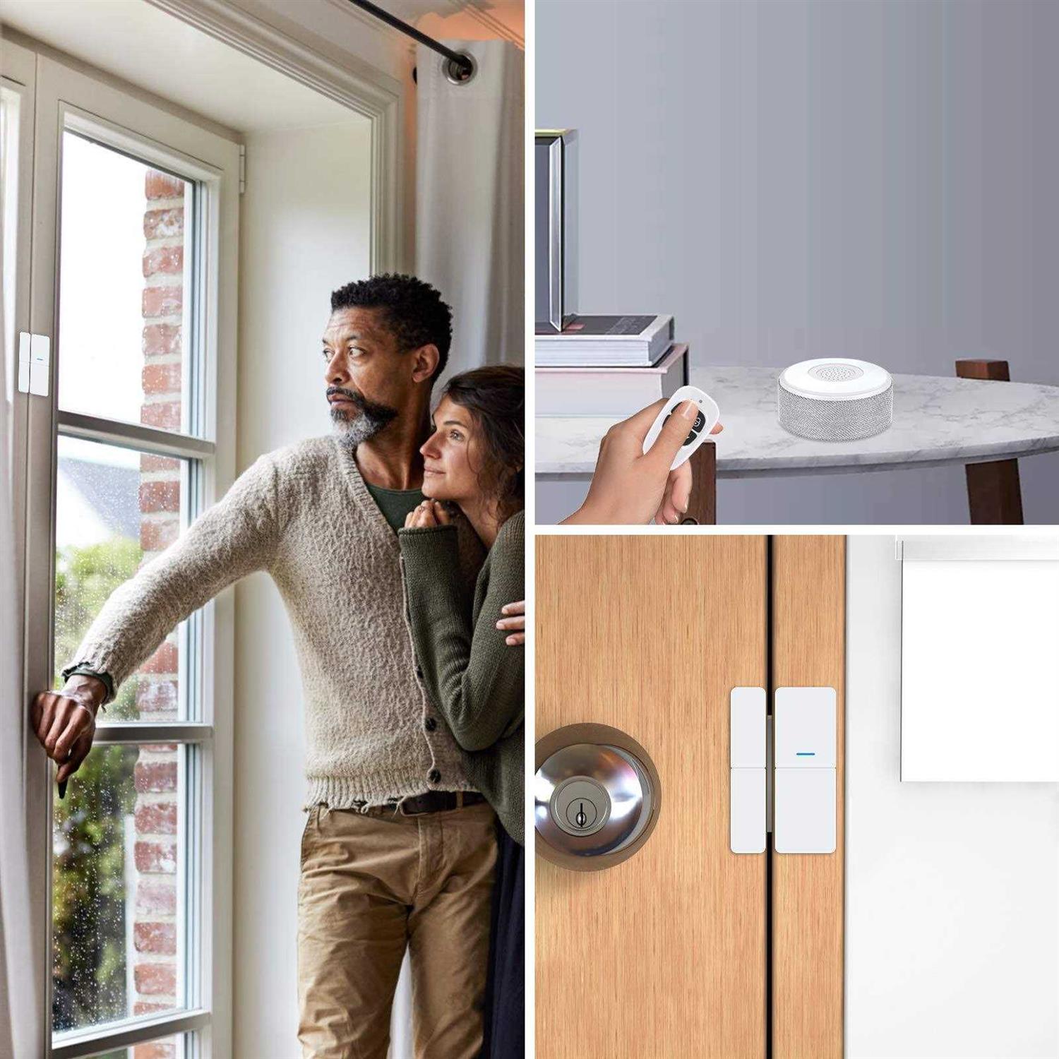 Wifi Door Alarm System Wireless DIY Smart Home Security System