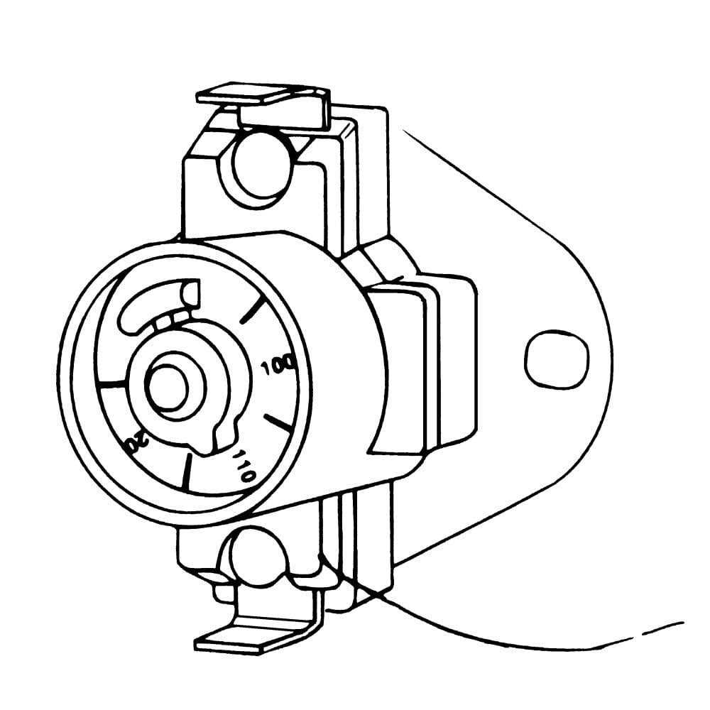 White-Rodgers 3F01-110 Snap Disc Fan Control