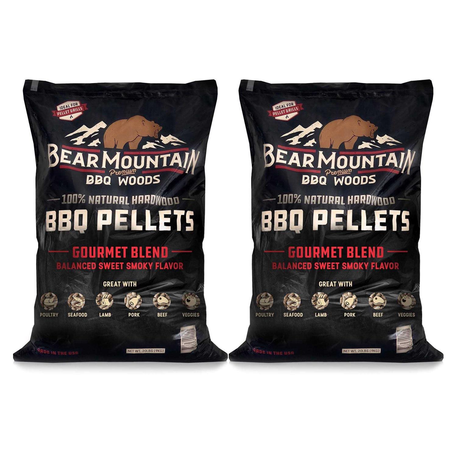 Bear Mountain Gourmet BBQ Hardwood Pellets