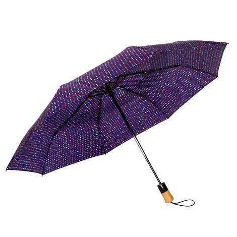 Anuschka Auto Open/ Close Printed Umbrella