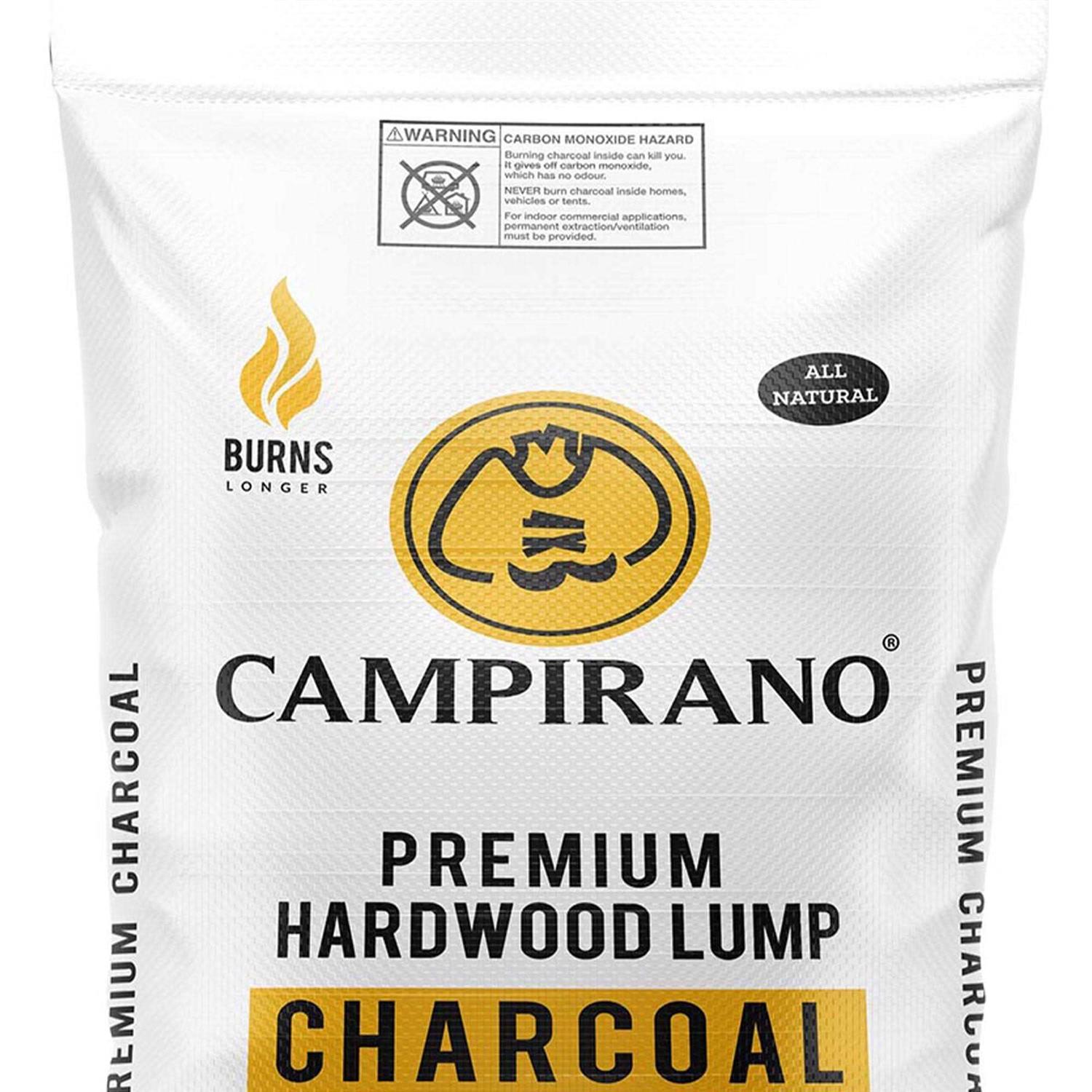 Campirano Premium Hardwood Black Lump Charcoal
