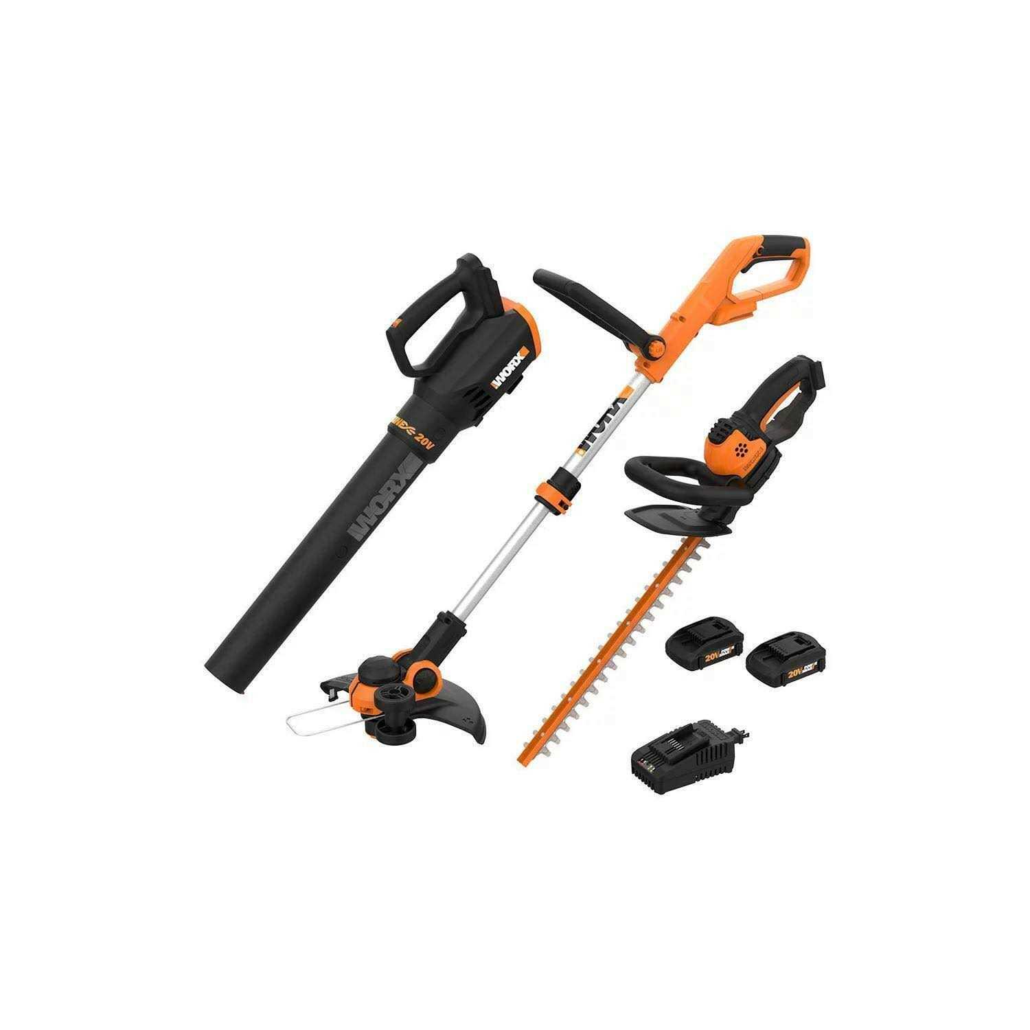 Worx 20V 3PC Combo Kit