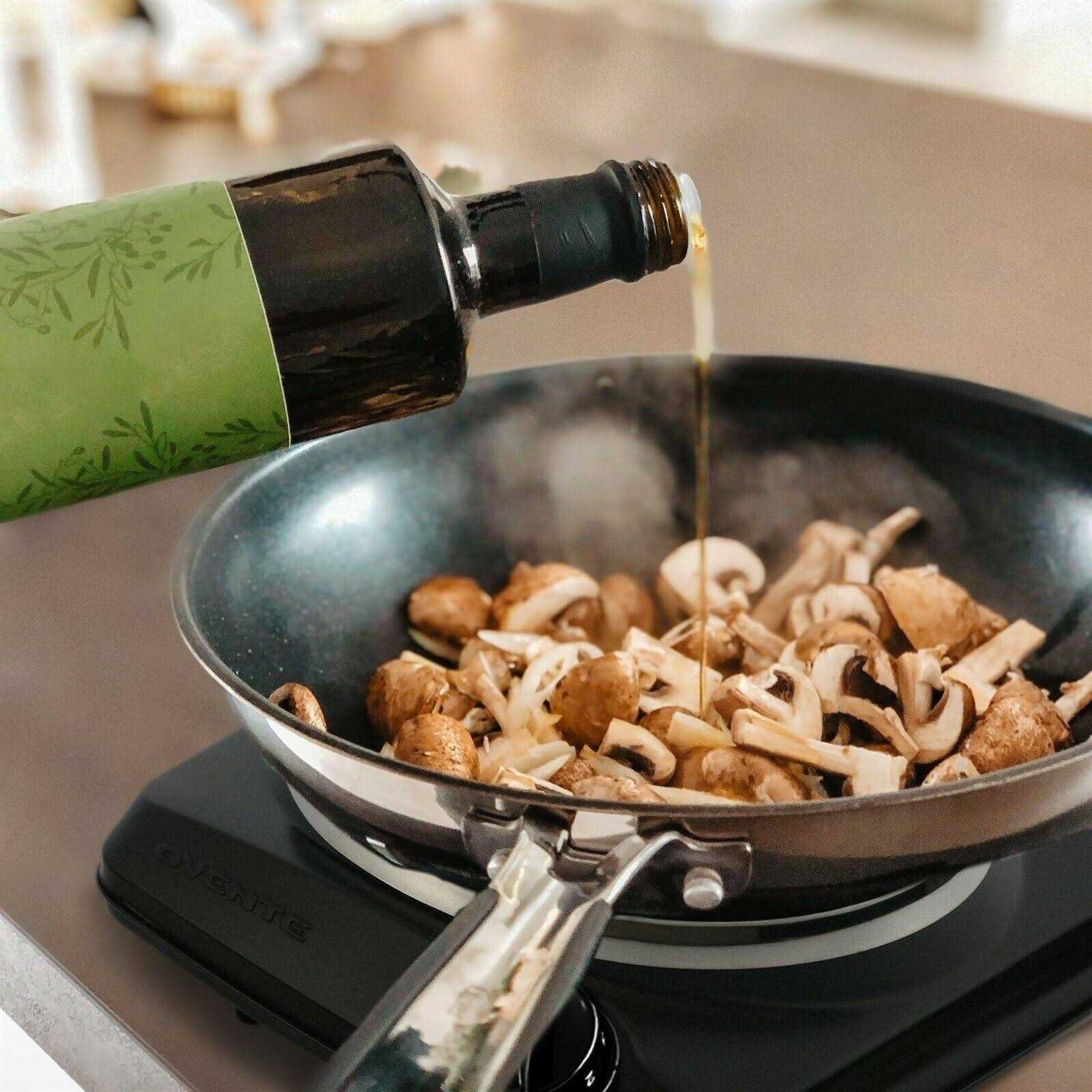 Ovente Electric Countertop Single Burner 1000W Cooktop with 7.25 Inch Cast Iron Hot Plate