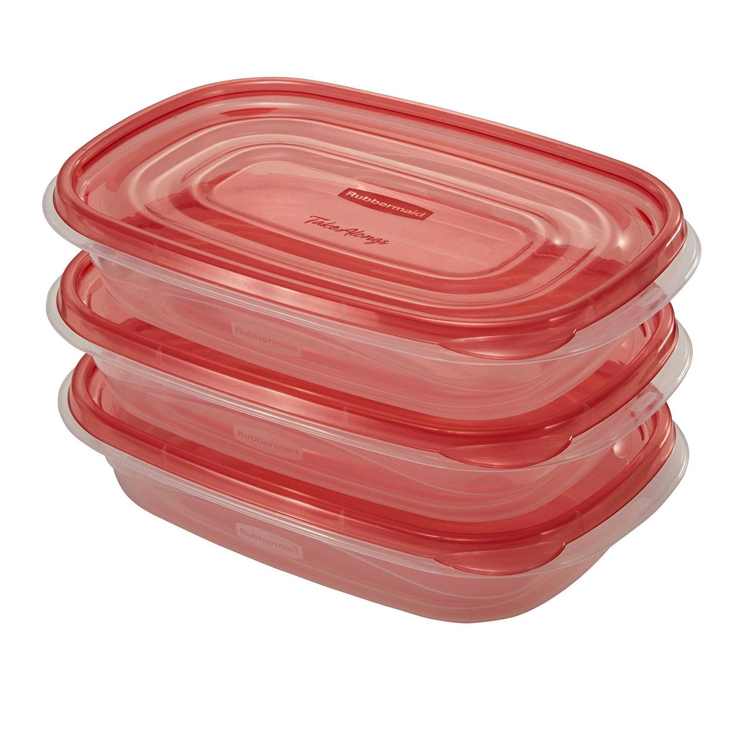 Rubbermaid TakeAlongs Food Storage Containers