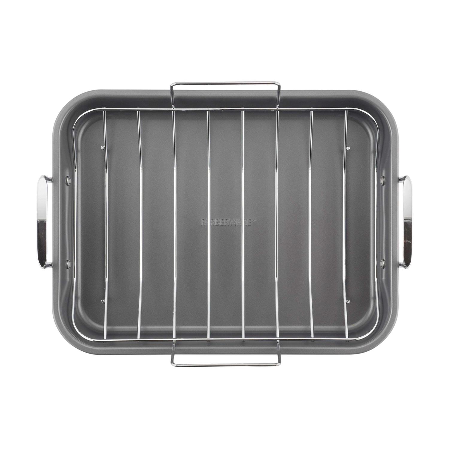 Farberware 12 x 16 Nonstick Roaster with Rack