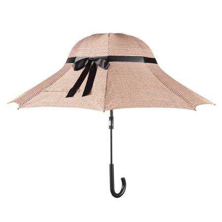 What ON Earth Hat Print Umbrella