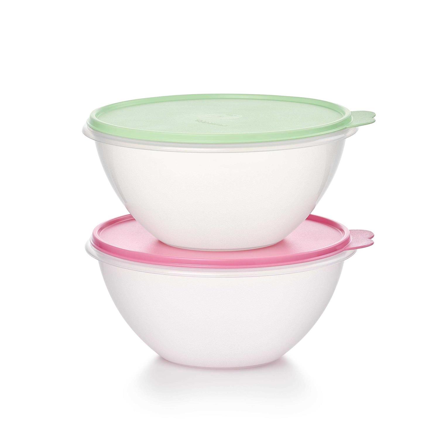 Tupperware Heritage Wonderlier Food Storage Bowl Set Vintage Colors