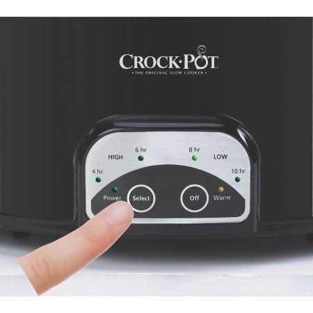 Crock-pot 4.5-Quart Lift & Serve Hinged Lid Slow Cooker