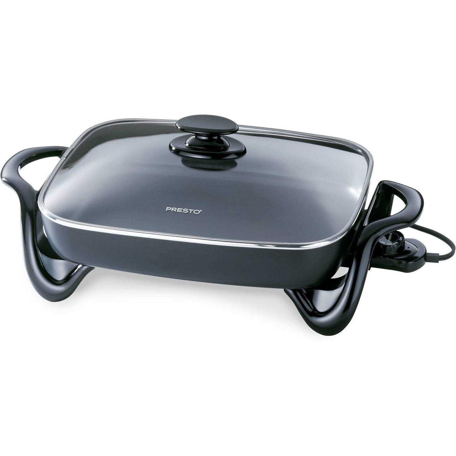 Presto Electric Skillet with Glass