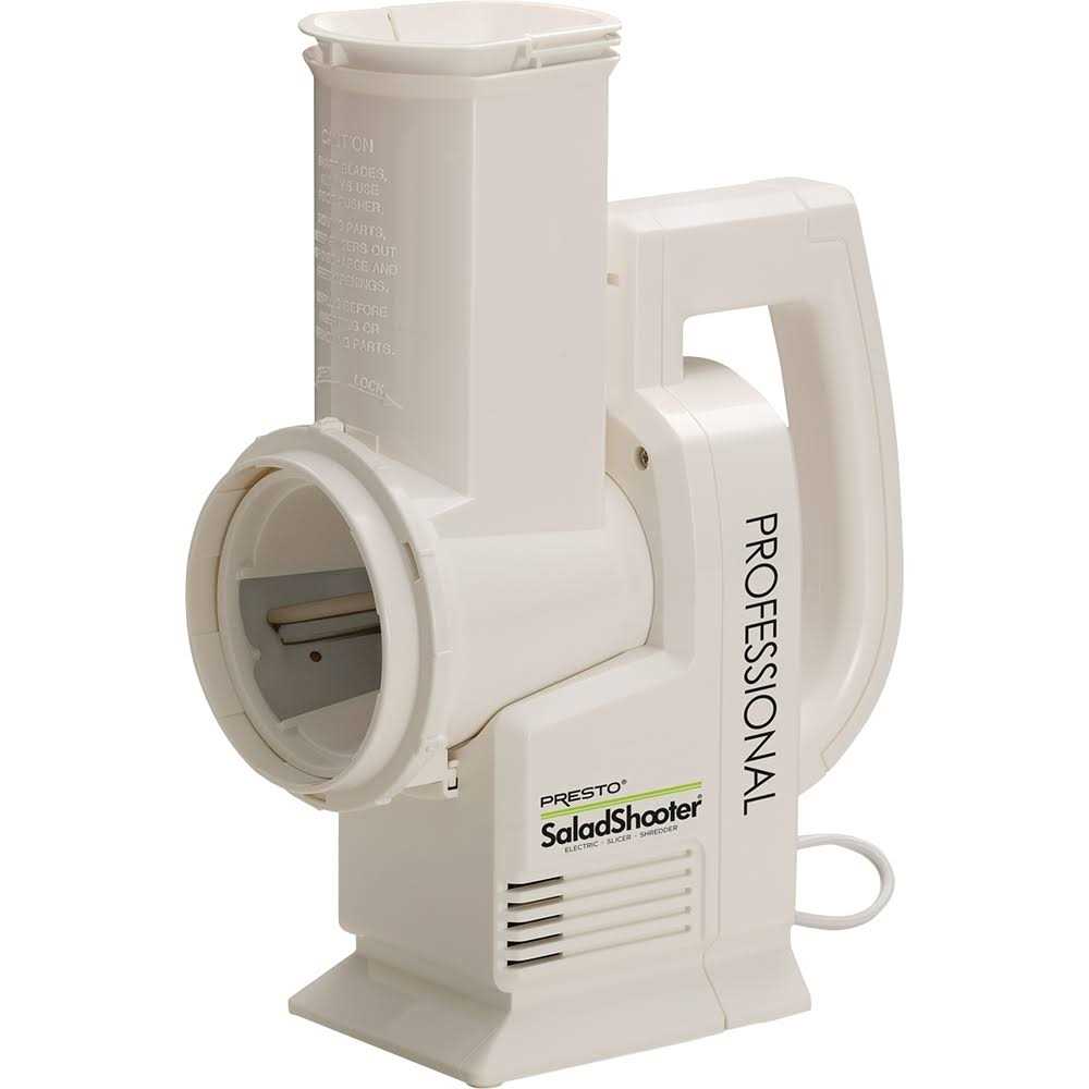 Presto Professional SaladShooter Electric Slicer/Shredder