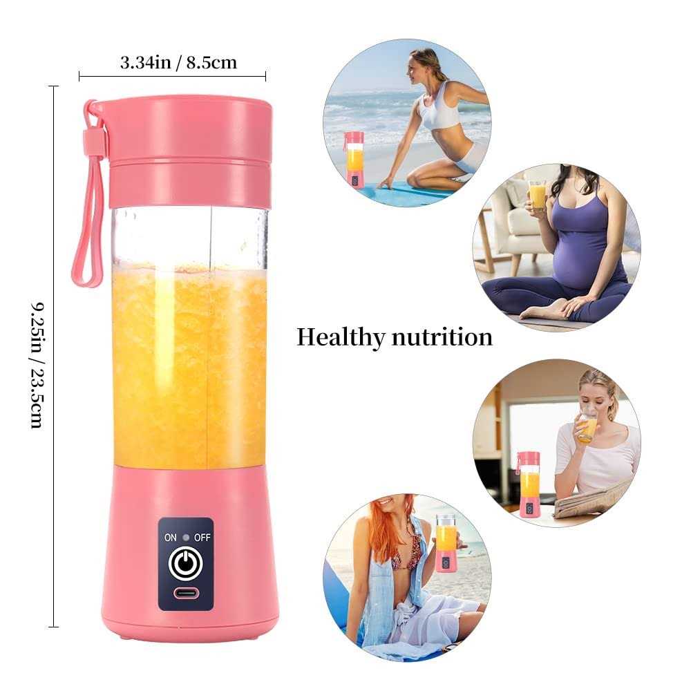 Portable Blender Cup,Electric USB Juicer Blender,Mini Blender Portable Blender For Shakes and Smoothies