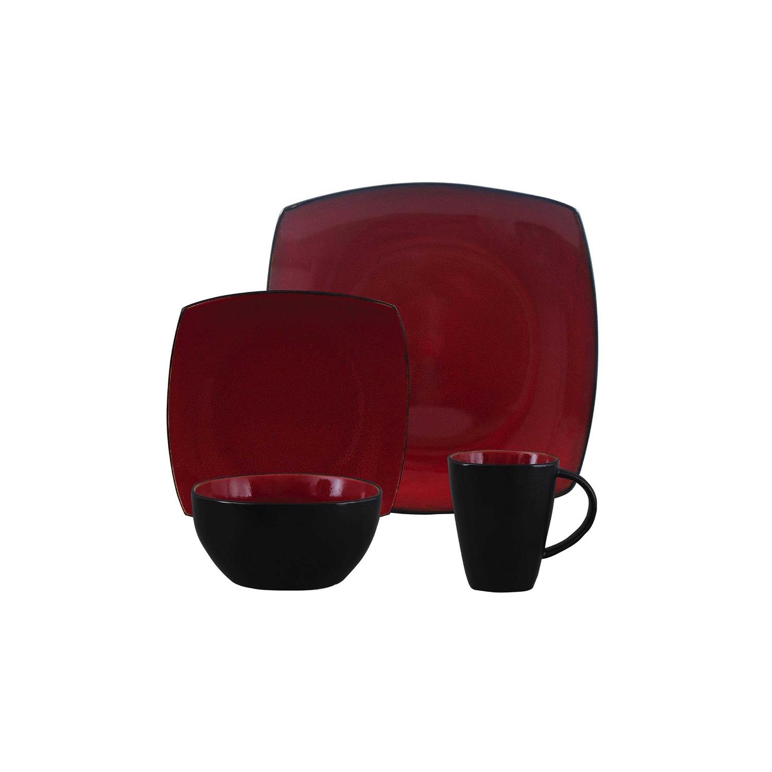 Gibson 16-Piece Soho Lounge Dinnerware Set