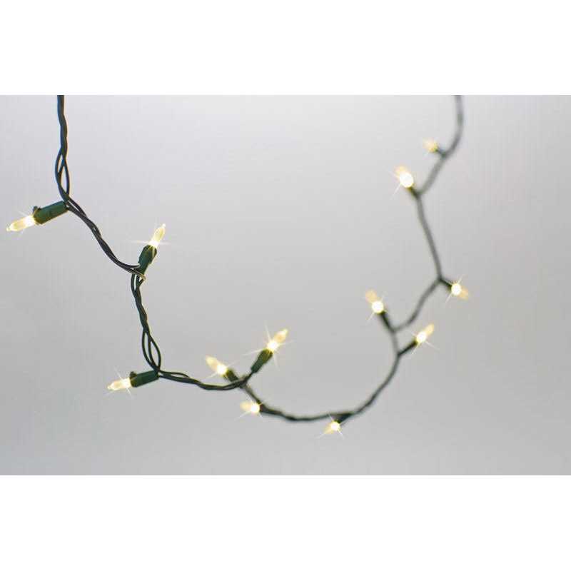 Celebrations LED Mini Warm White 50 ct String Christmas Lights 12.25 ft 40830-71