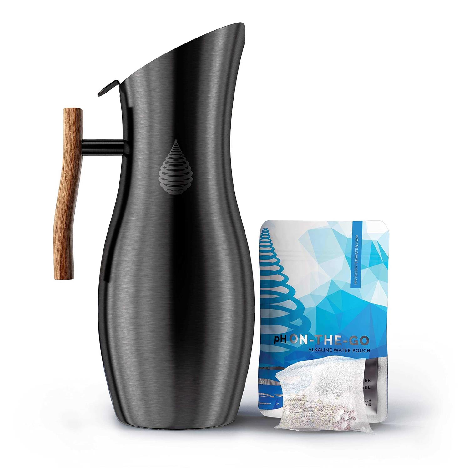 Invigorated Water pH Vitality Stainless Steel Alkaline Water Pitcher