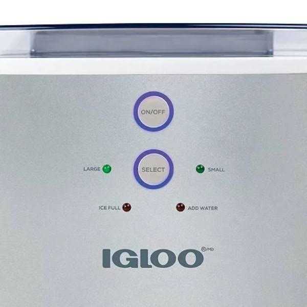 Igloo 33-lb. Countertop Ice Maker Machine IGLICEB33SL