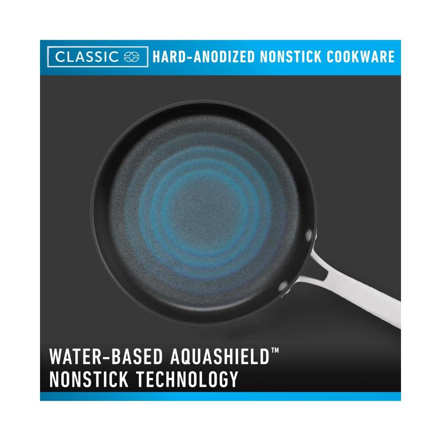 Calphalon Classic Hard Anodized Nonstick 10 Piece Cookware Set