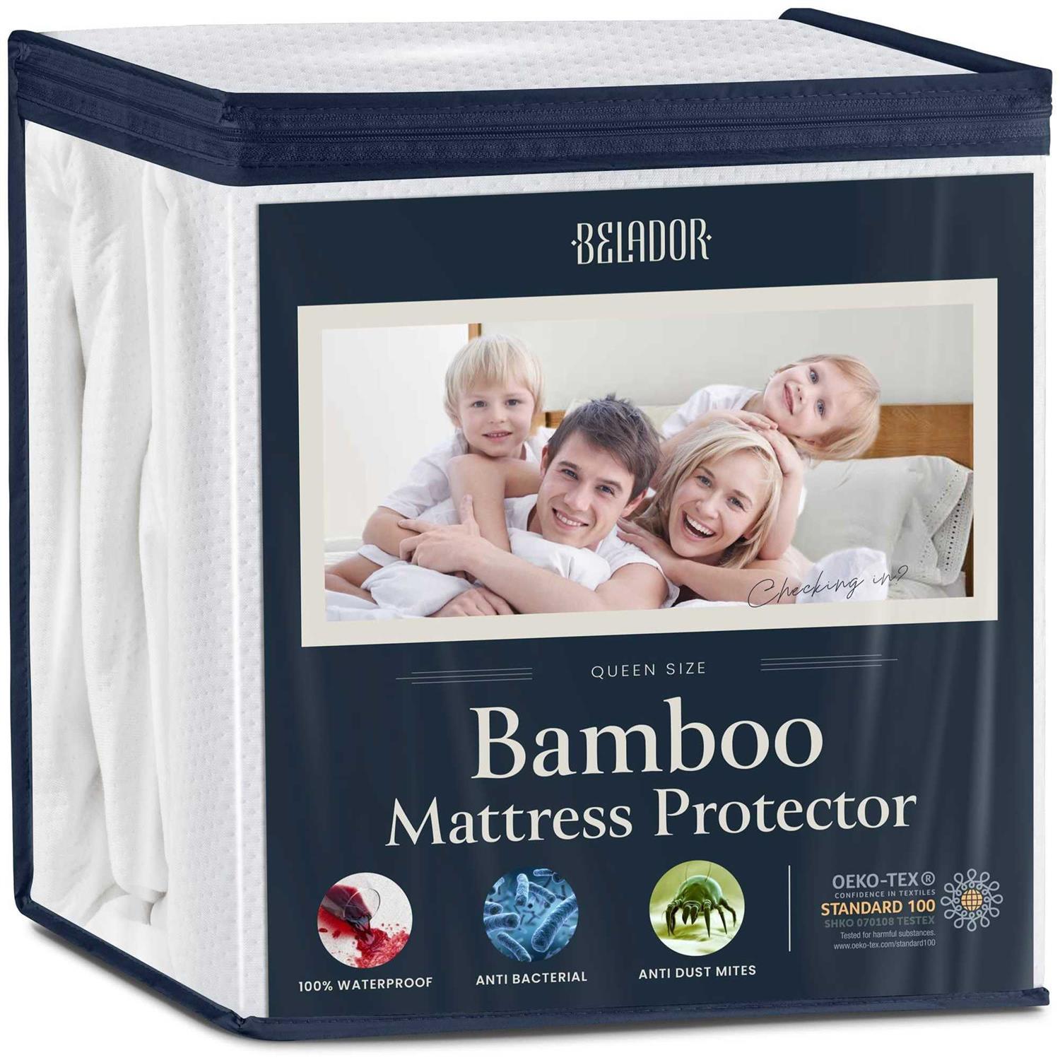 100% Waterproof Mattress Protector Queen