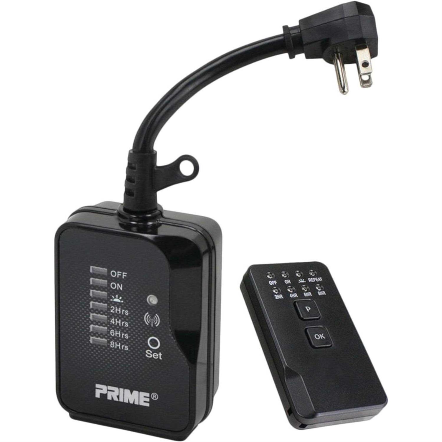 Prime Outdoor 24 Hour Timer With Remote TNRCOCD2-RC