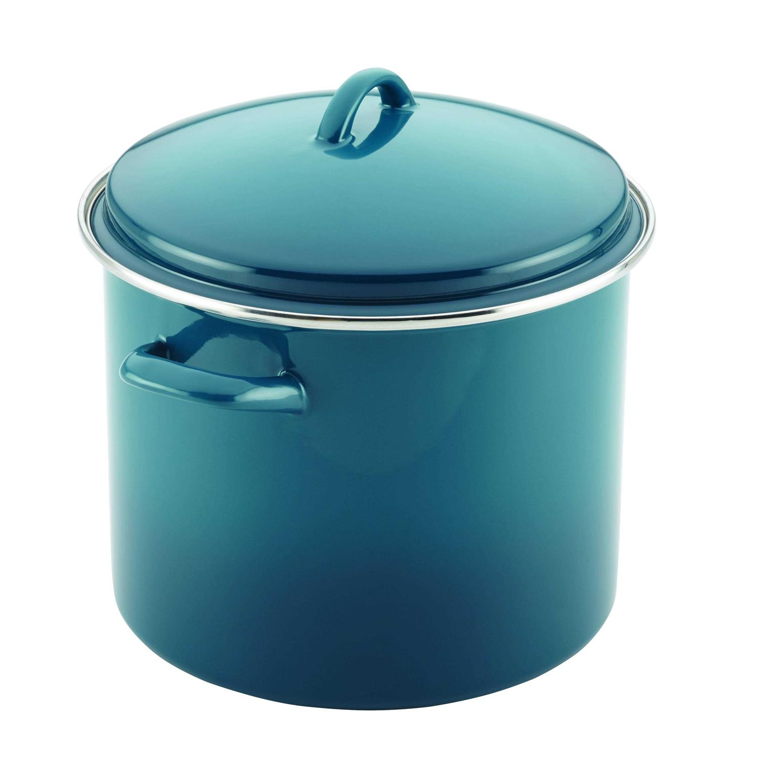 Rachael Ray Enamel on Steel Stockpot