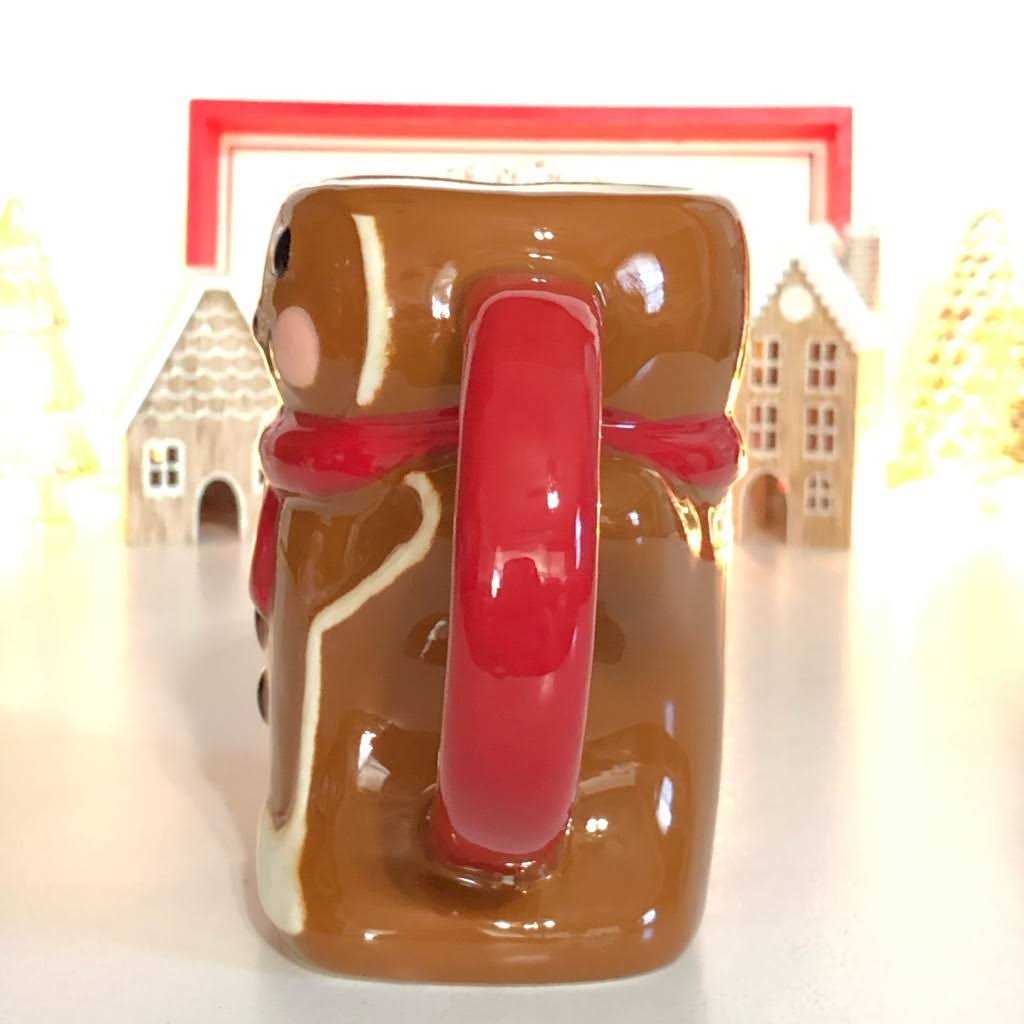 Wondershop Christmas Earthenware Figural Gingerbread Man Mug