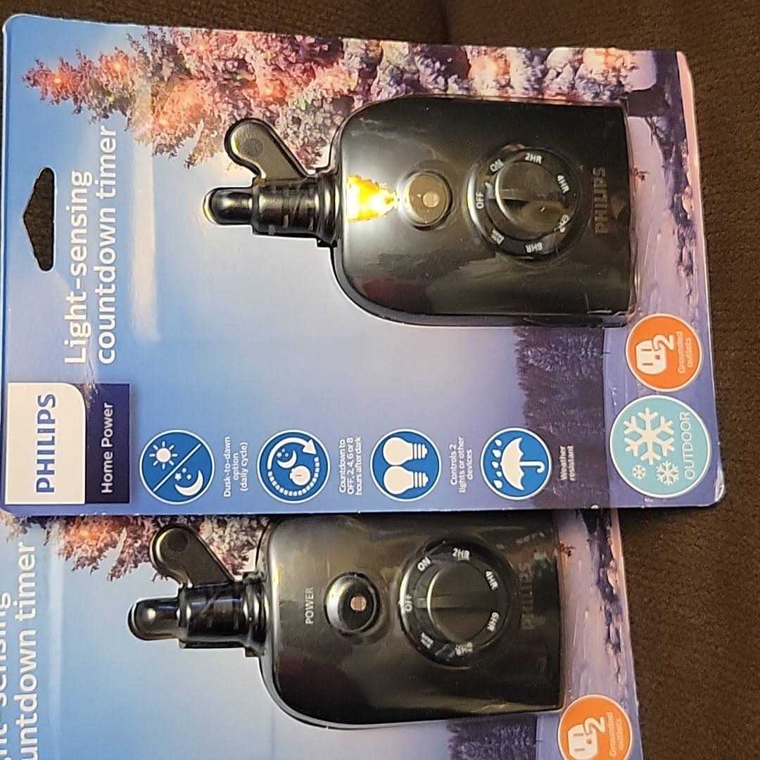 Philips Dusk to Dawn Light-Sensing Countdown Timer