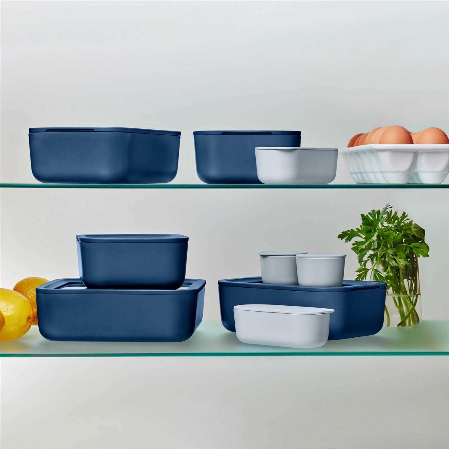 Caraway 14 Piece Glass Food Storage Set