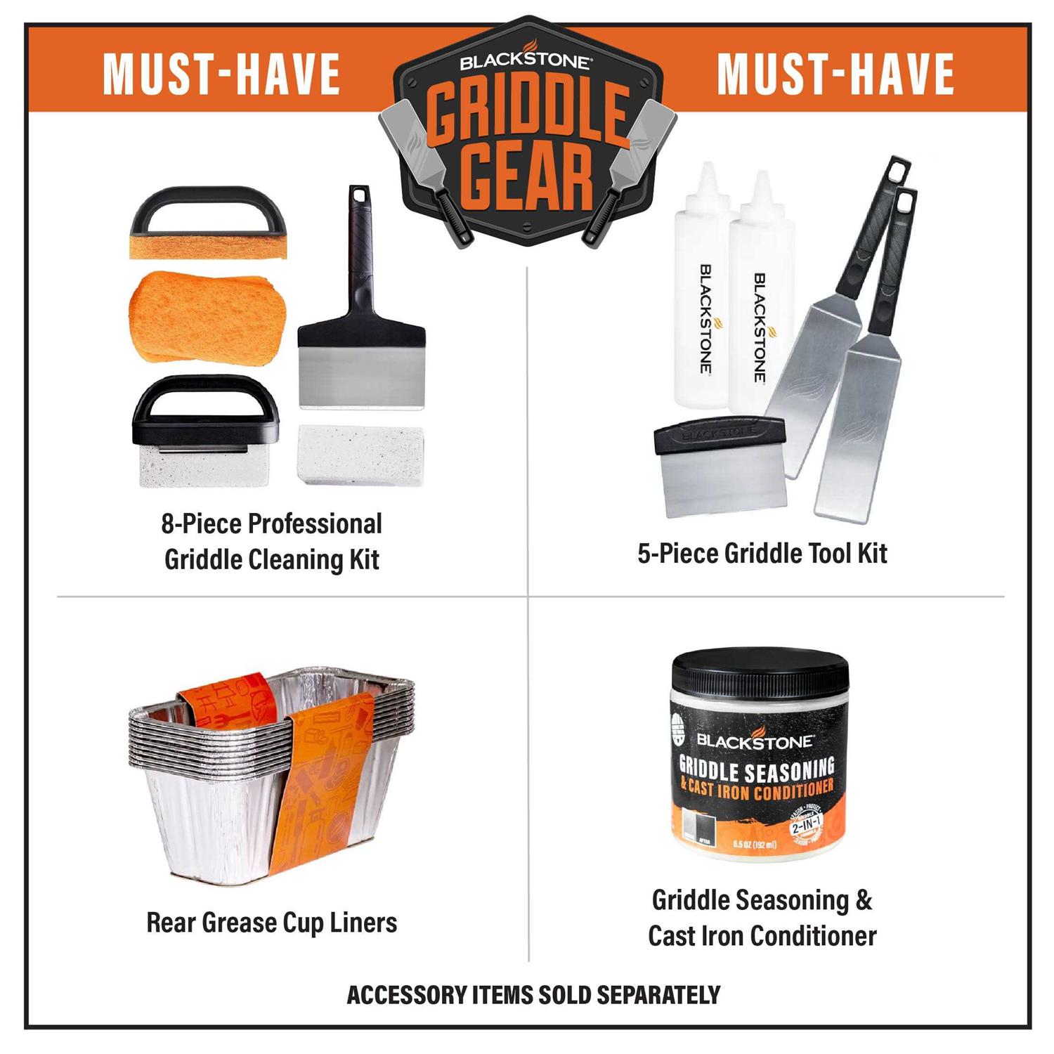 Blackstone Pro Series 2 Burner 22 Propane Pedestal Griddle with Hood