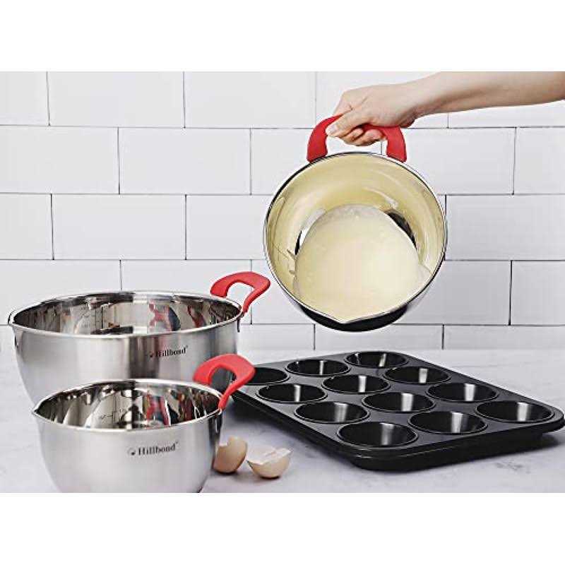 Pyrex 8-piece 100 Years Glass Mixing Bowl Set