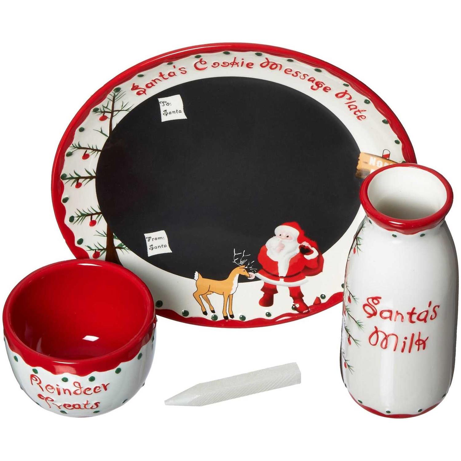 Child to Cherish Santa’s Message Plate Set