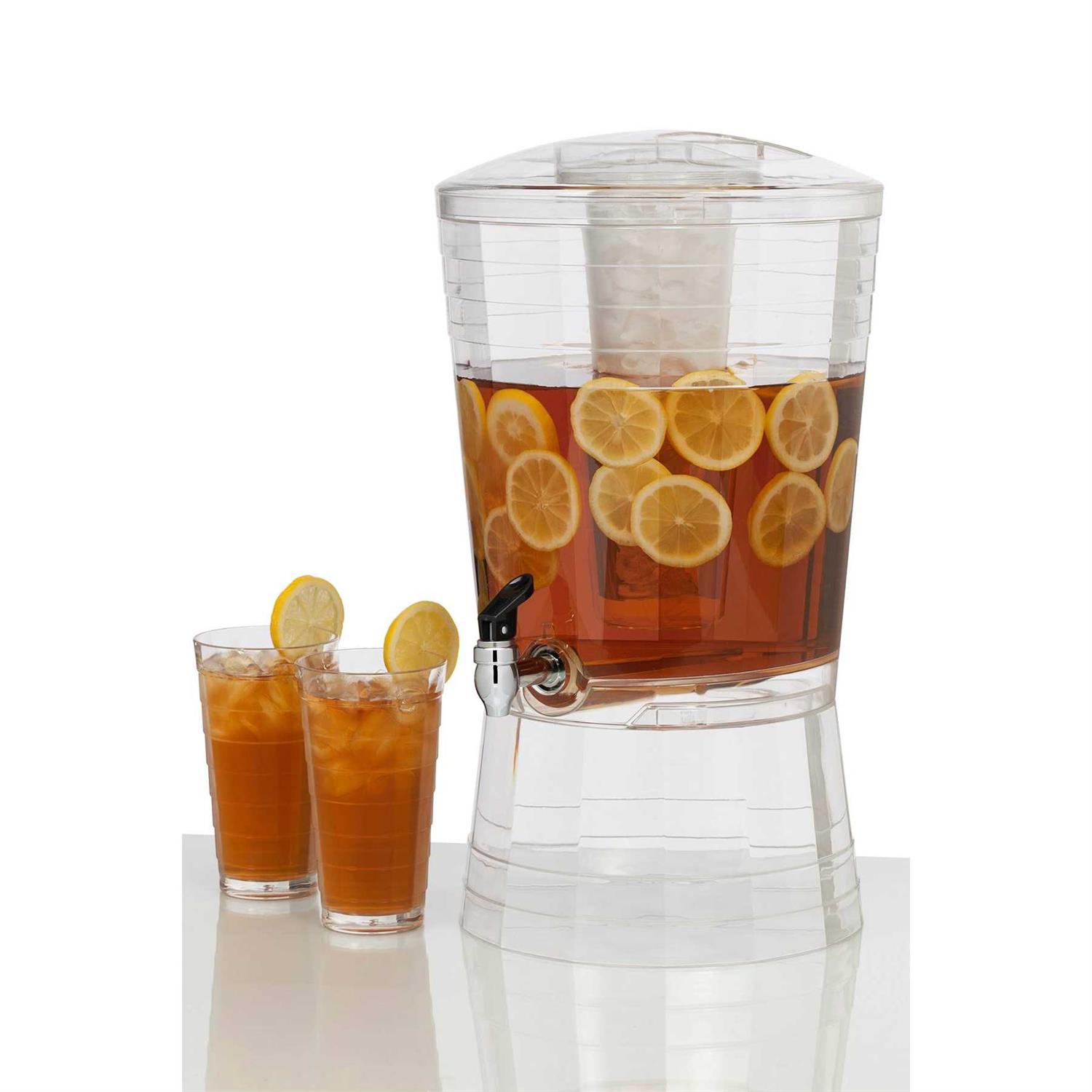 Creativeware 3 Gallon Mosaic Clear Acrylic Beverage Dispenser