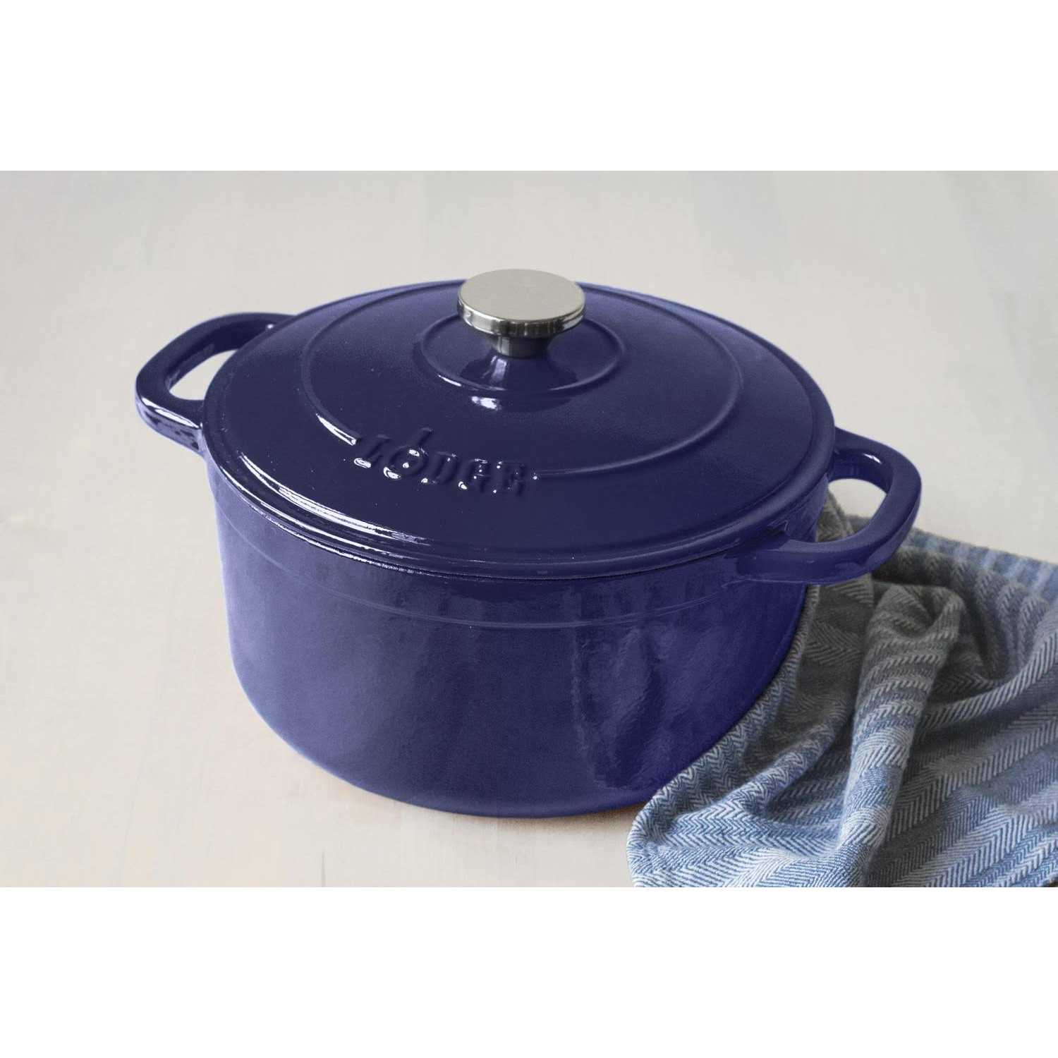 Lodge Cast Iron Enameled Dutch Oven