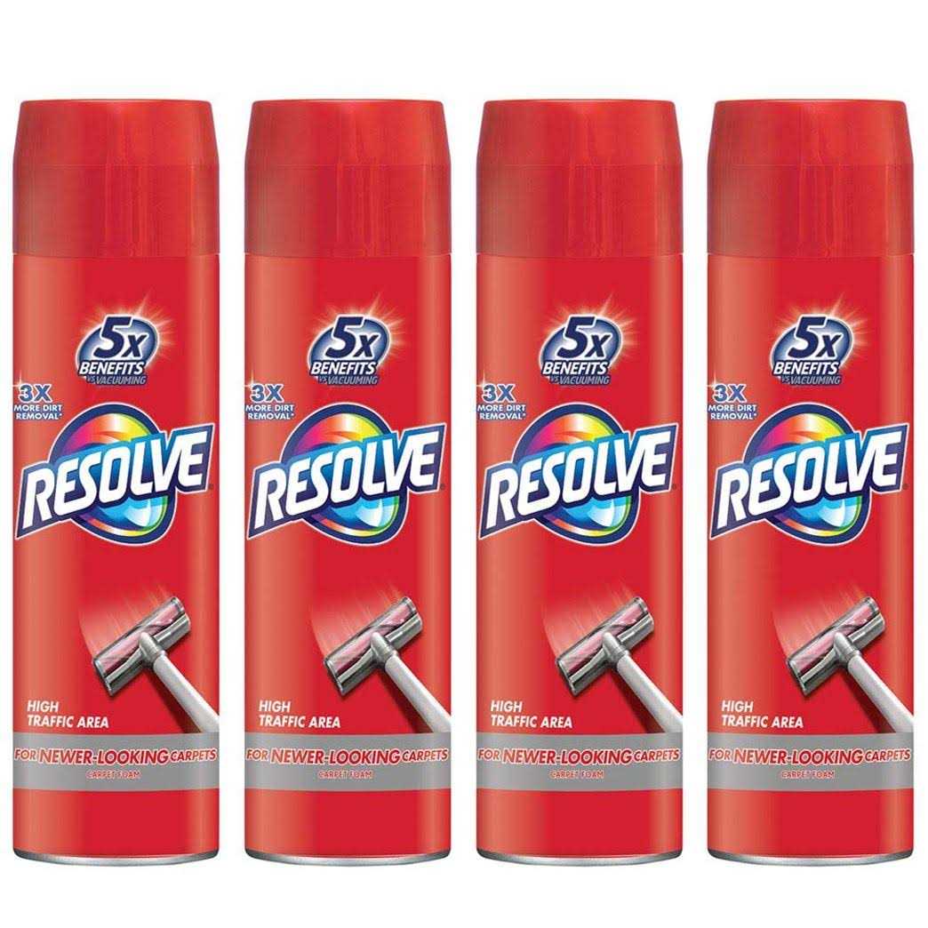 Resolve Carpet Cleaner High Traffic Foam