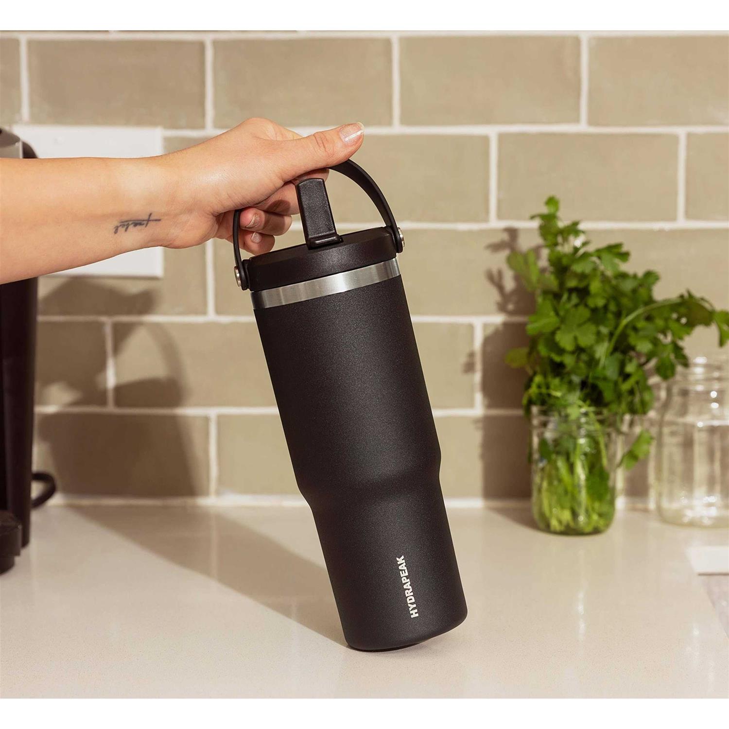 Hydrapeak Nomad 32oz Tumbler with Handle and Straw