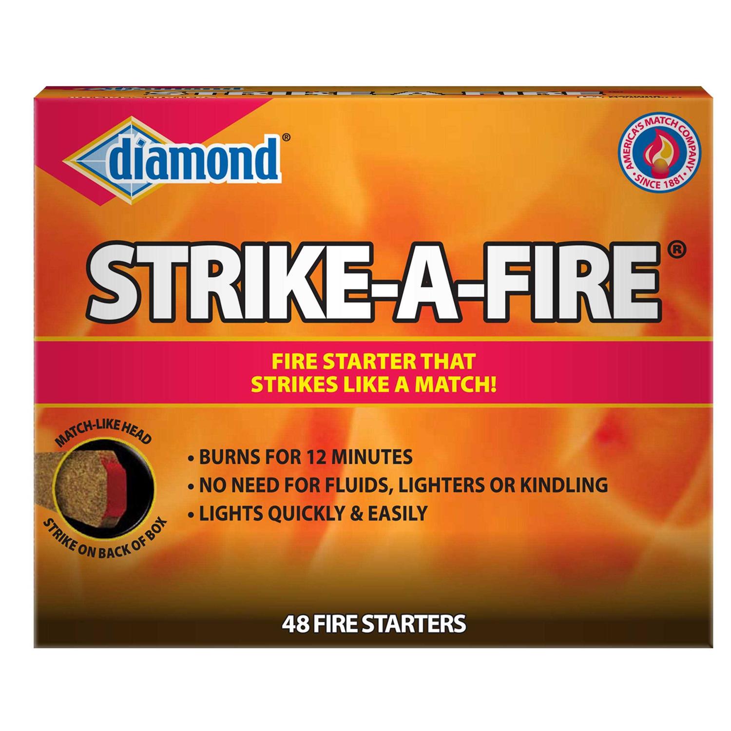 Diamond Strike-A-Fire Fire Starters