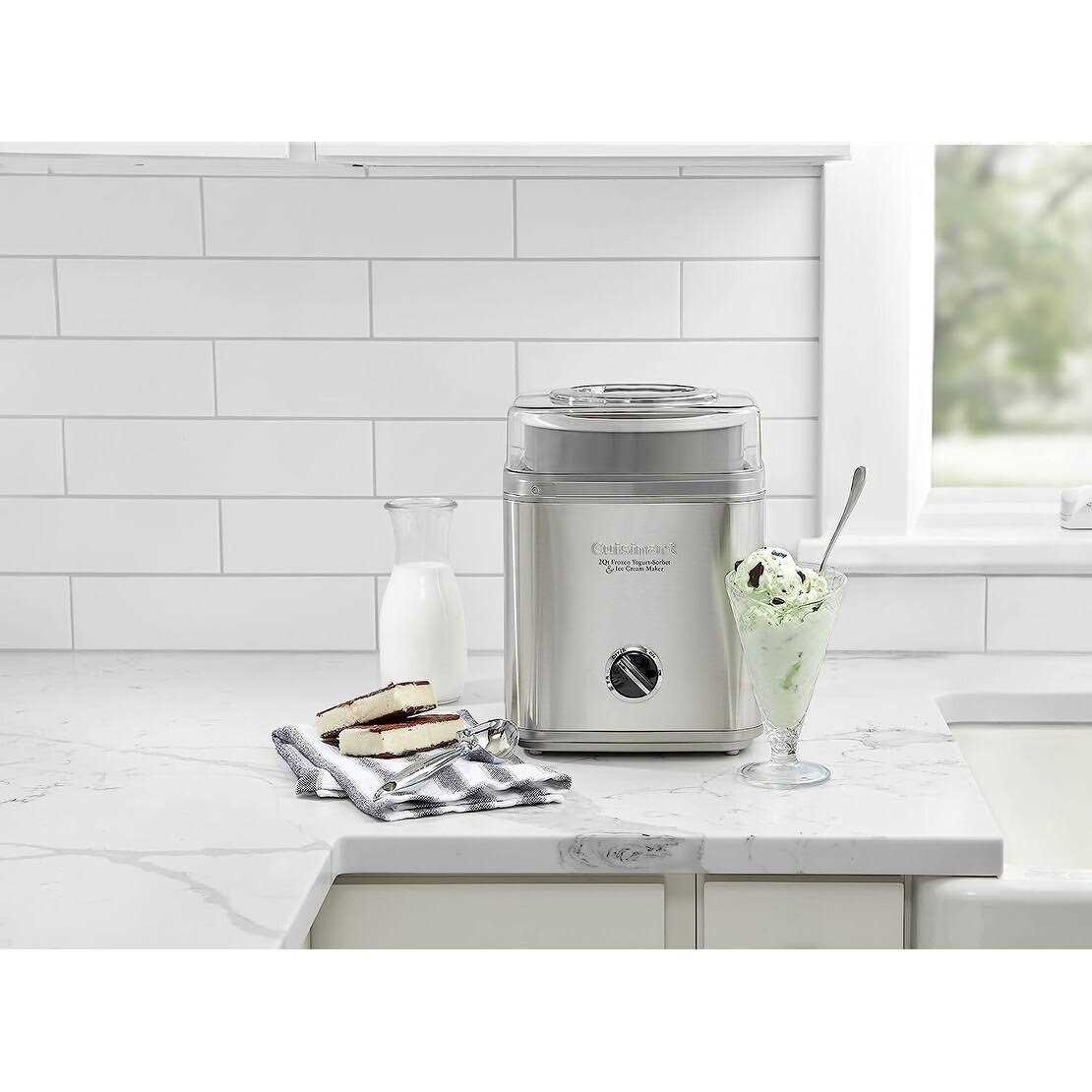 Cuisinart Pure Indulgence ICE-30 Frozen Yogurt Sorbet & Ice Cream Maker