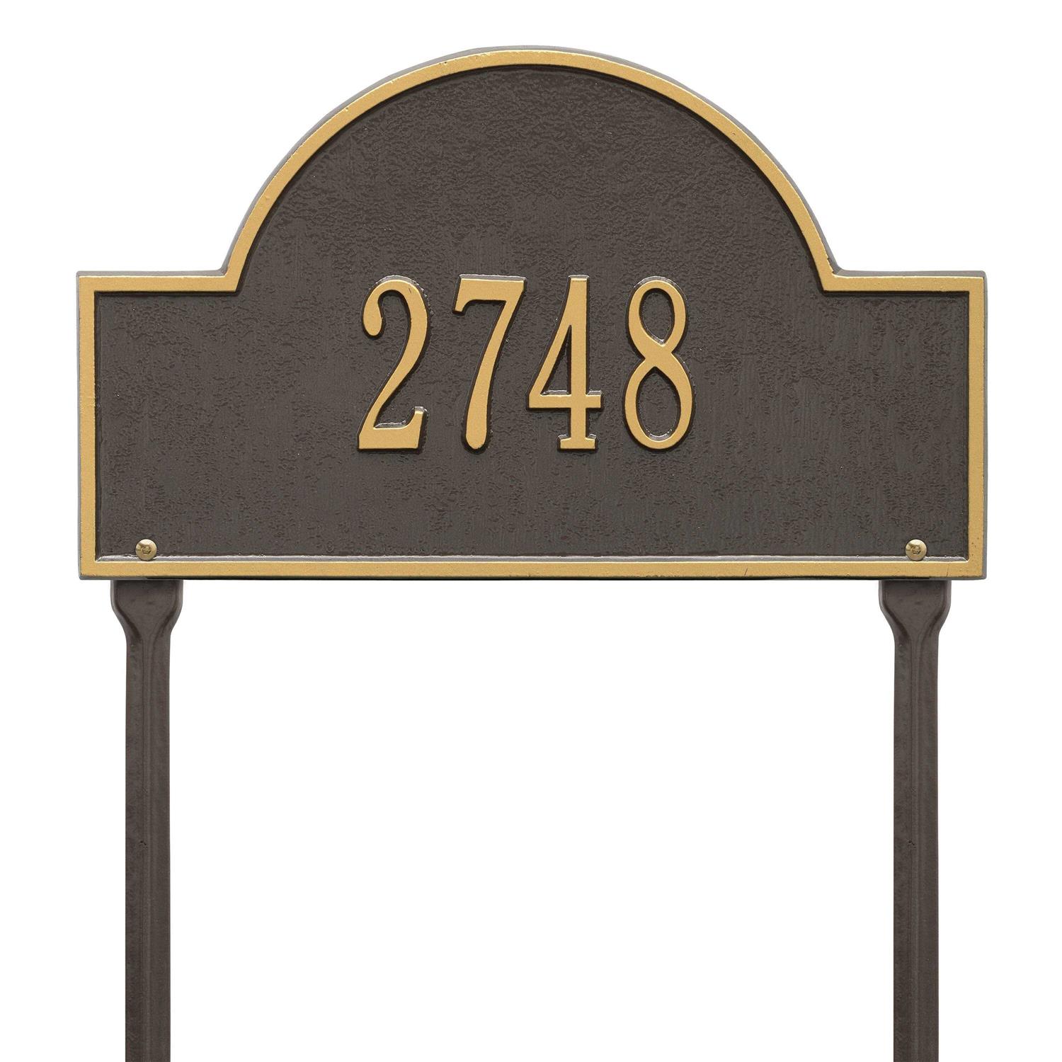 Whitehall Arch Marker Standard Lawn