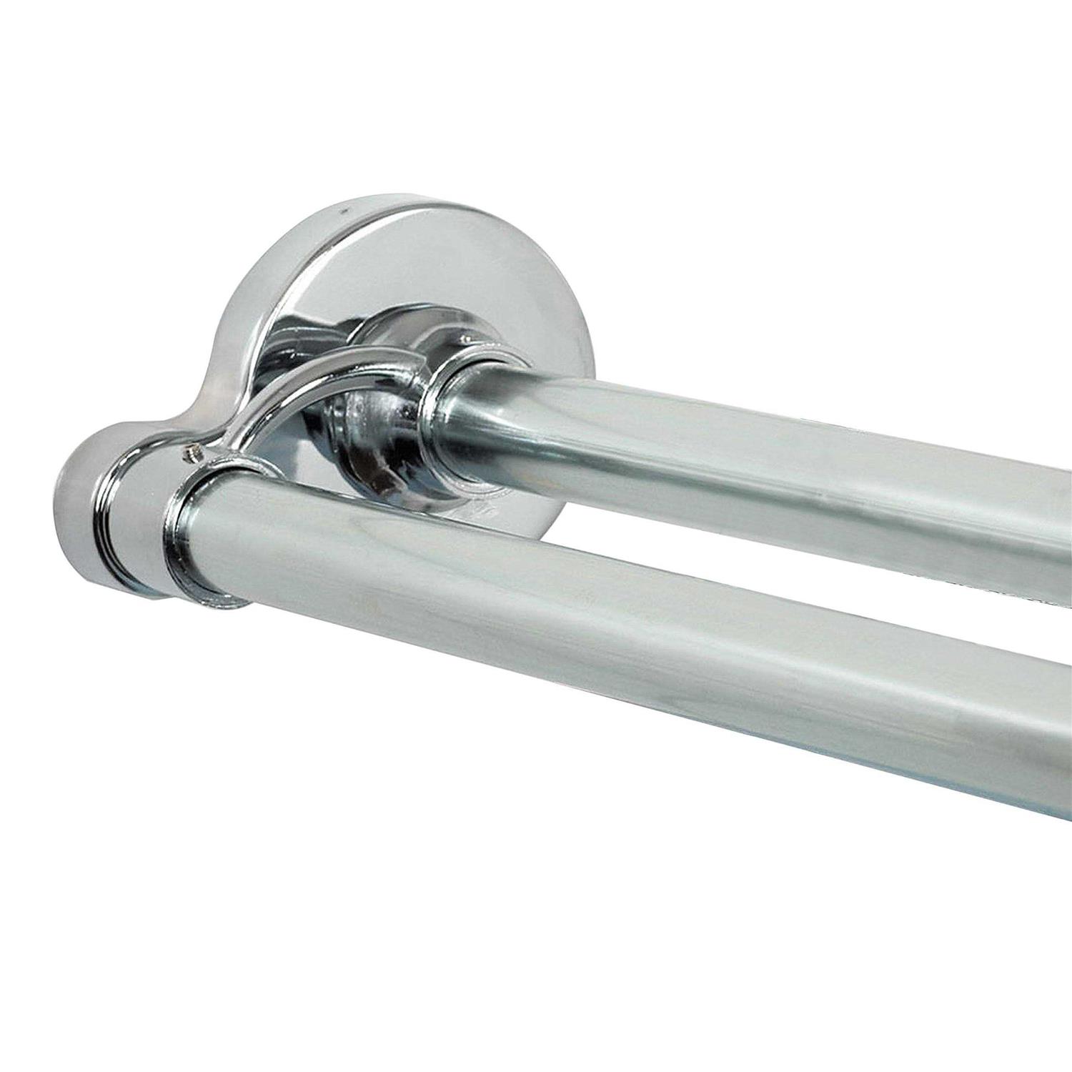 Zenna Home 36602ss Double Shower Rod