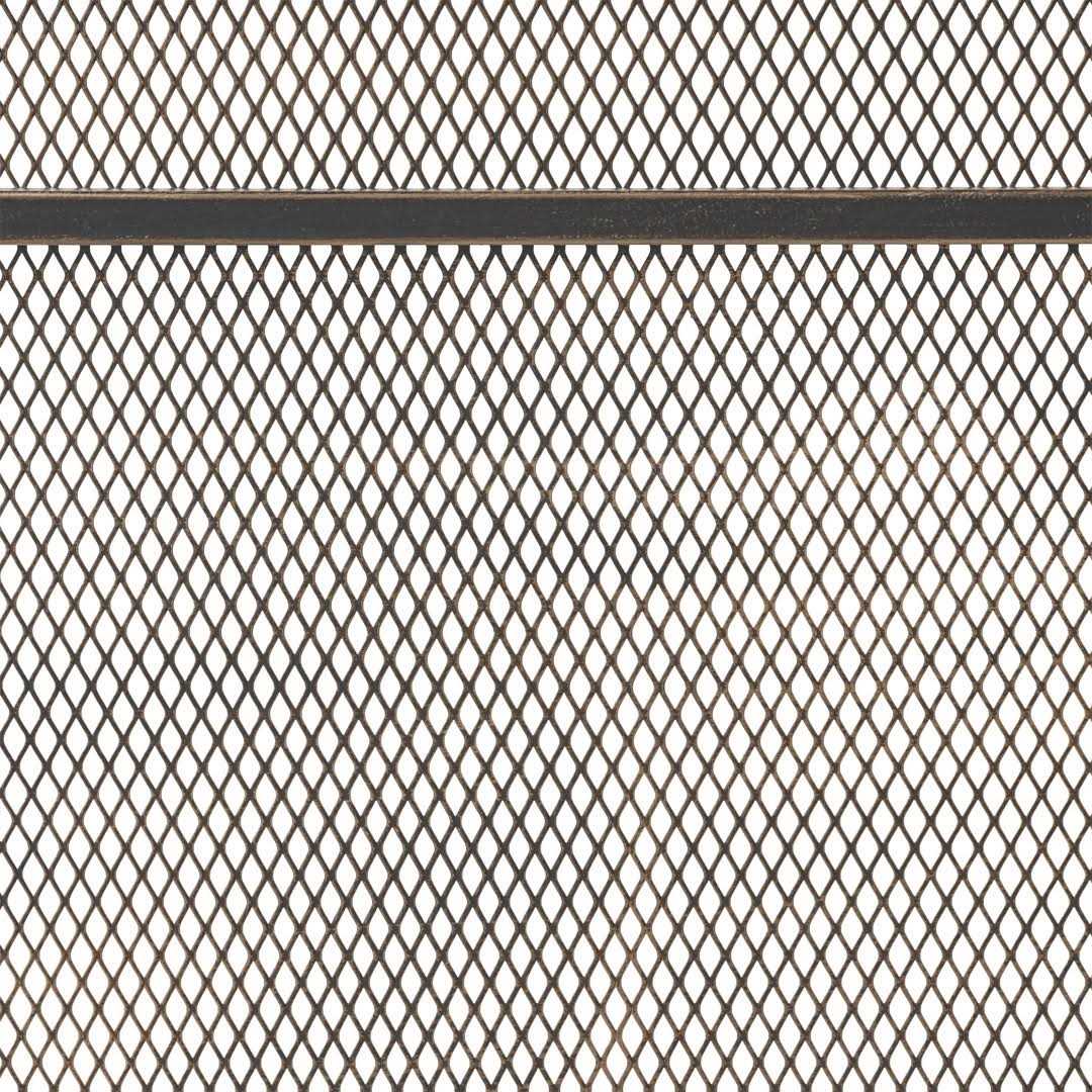 Erick Iron Fireplace Screen Home Loft Concepts Finish