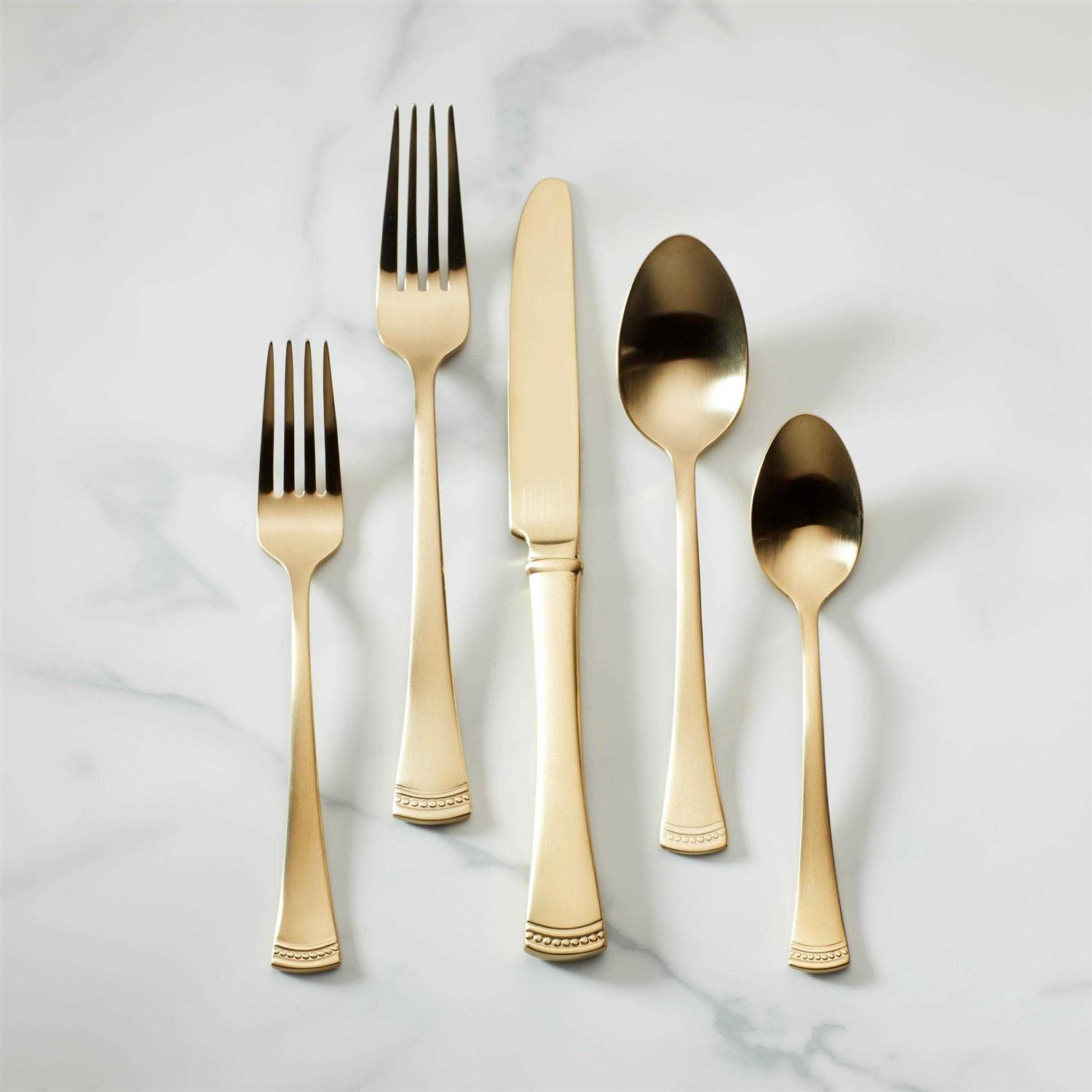 Lenox Portola 20 Piece Flatware Set