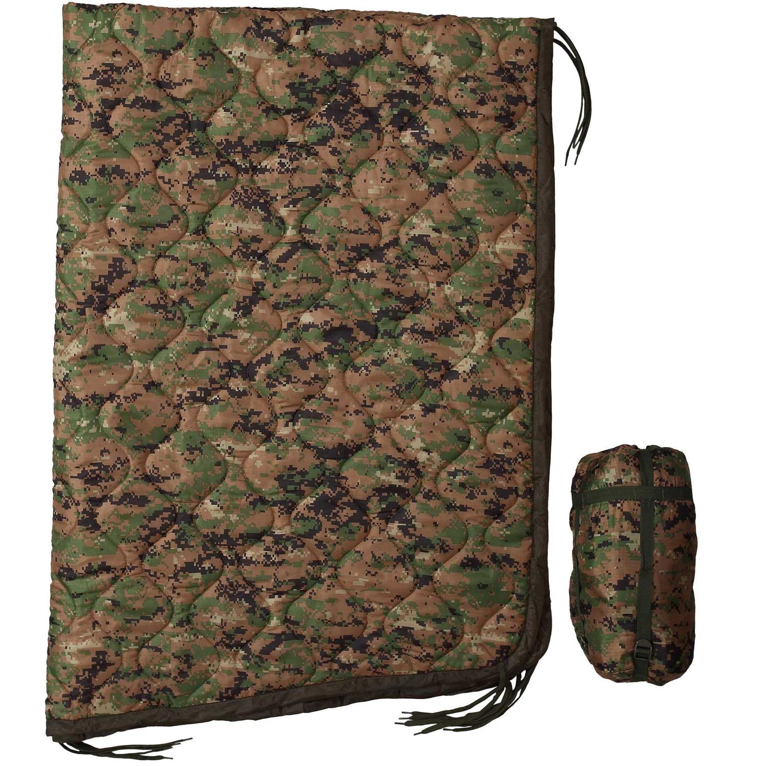 Usgi Industries Military Woobie Blanket Thermal Insulated Camping Blanket