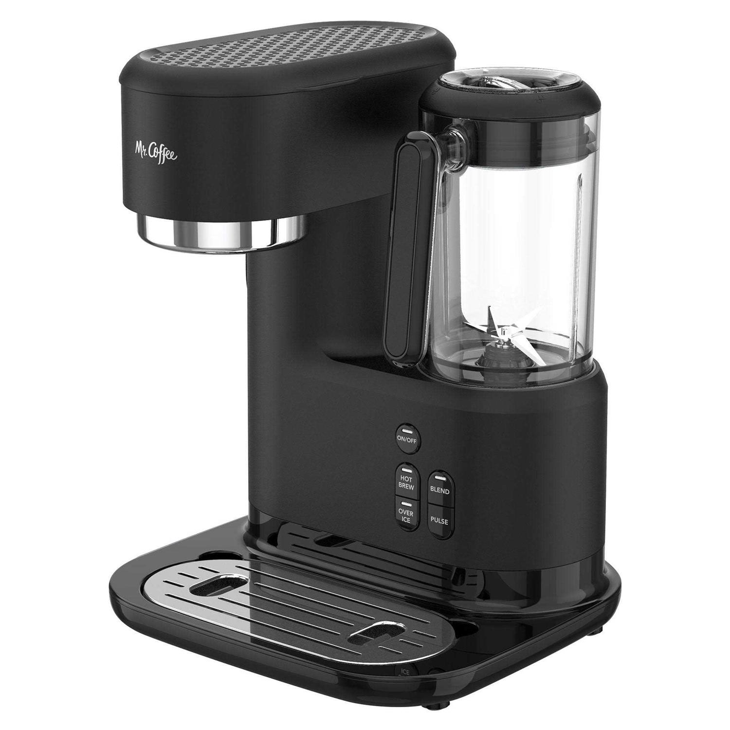 Mr. Coffee Frappe Single-Serve Iced and Hot Coffee Maker/Blender