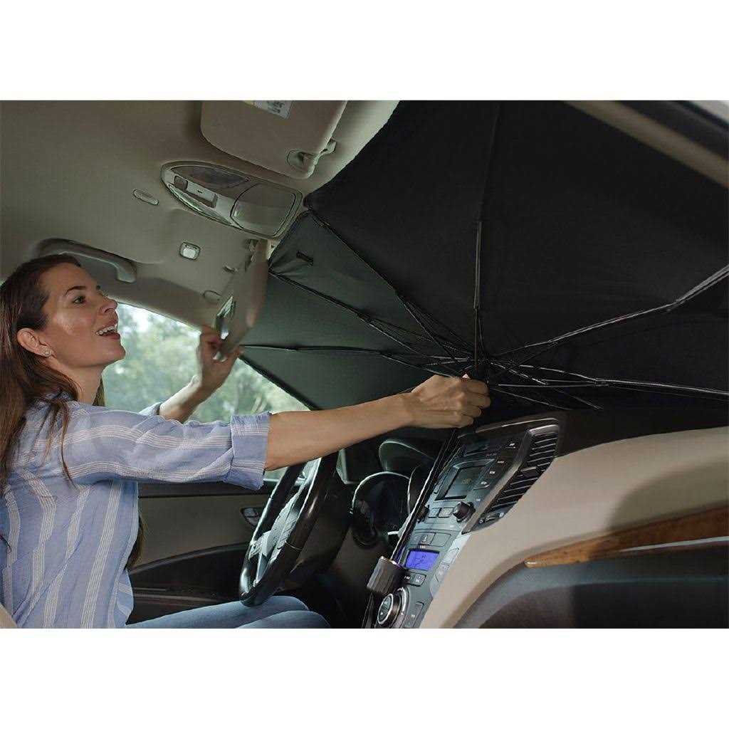 Sharper Image BrellaShade Pop-up Windshield Umbrella
