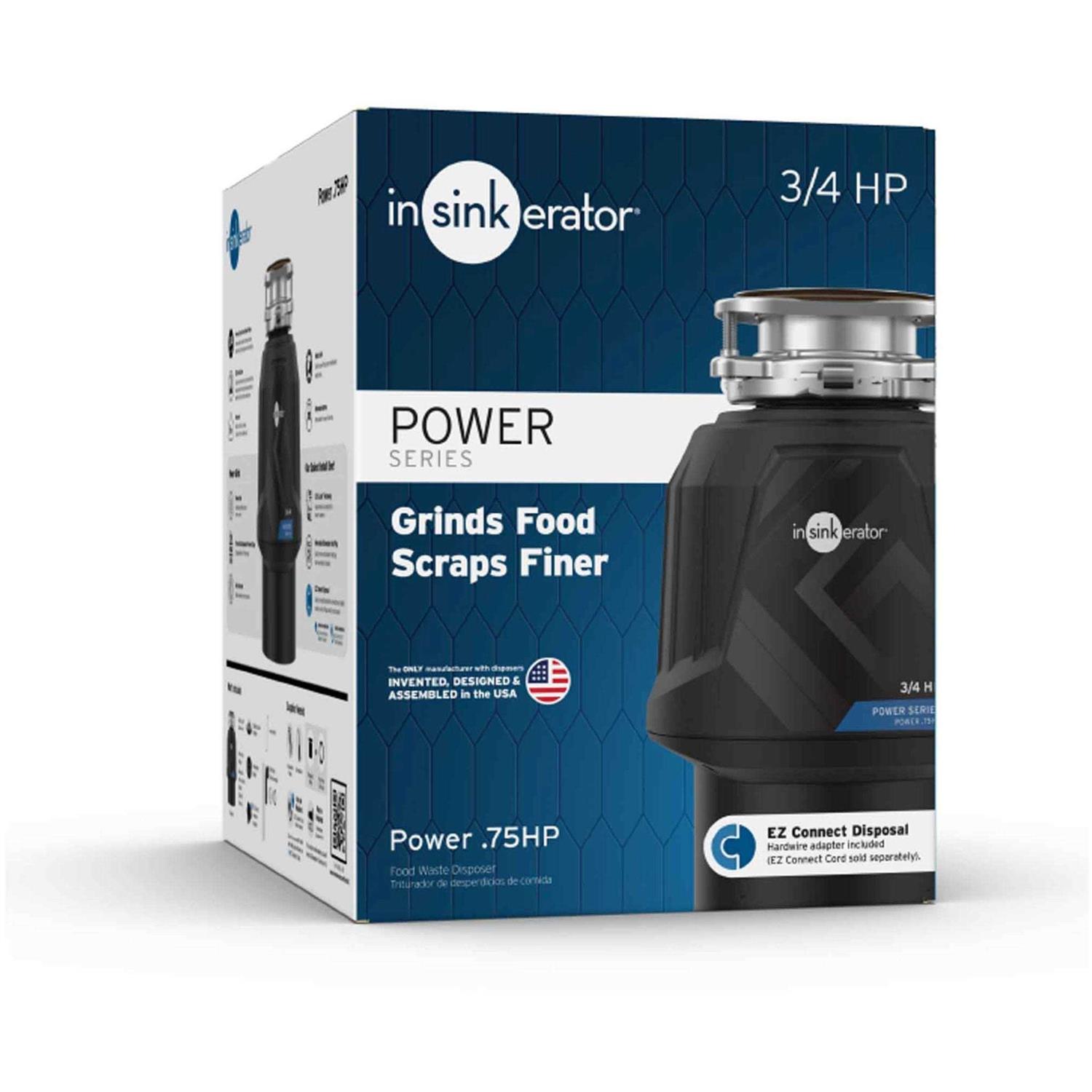 InSinkErator 3/4 HP Continuous Feed Garbage Disposal