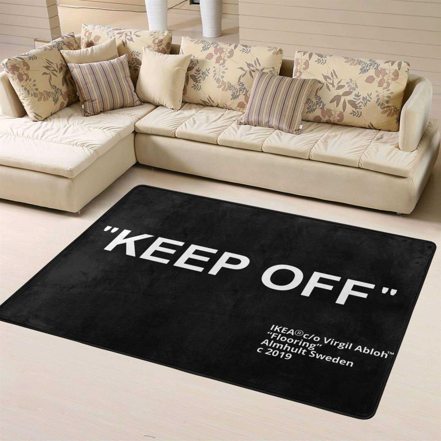 YIKUDU Keep Off Large Rugs Floor Mat Modern Carpet for Home Decoration Area Rug,Cozy Art Decoration Polyester Carpet