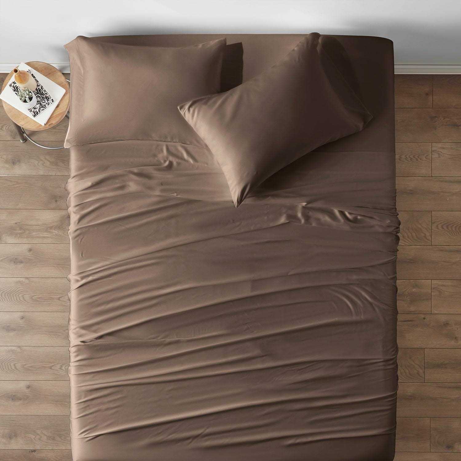 6-Piece Bed Sheet Set Bamboo Softness