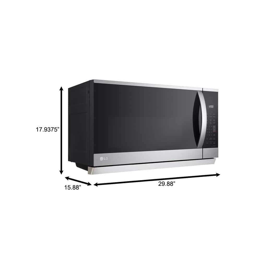 LG 2.1 Cu. Ft. Smart Over-the-Range Microwave with Extendavent 2.0 MVEL2125F
