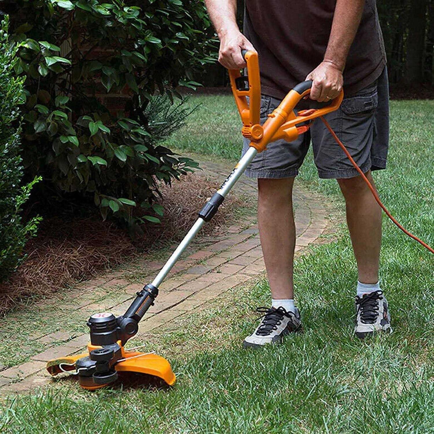 Worx WG124 6 Amp 15 inch Electric String Trimmer & Edger