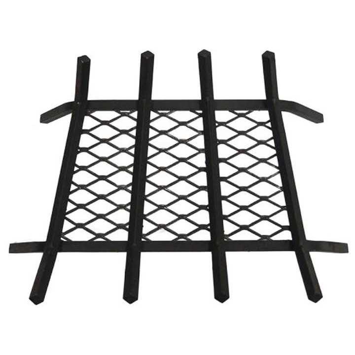 Pleasant Hearth Steel Fireplace Grate with Ember Retainer